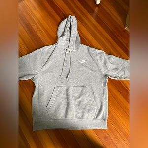 Nike heather gray sweatshirt